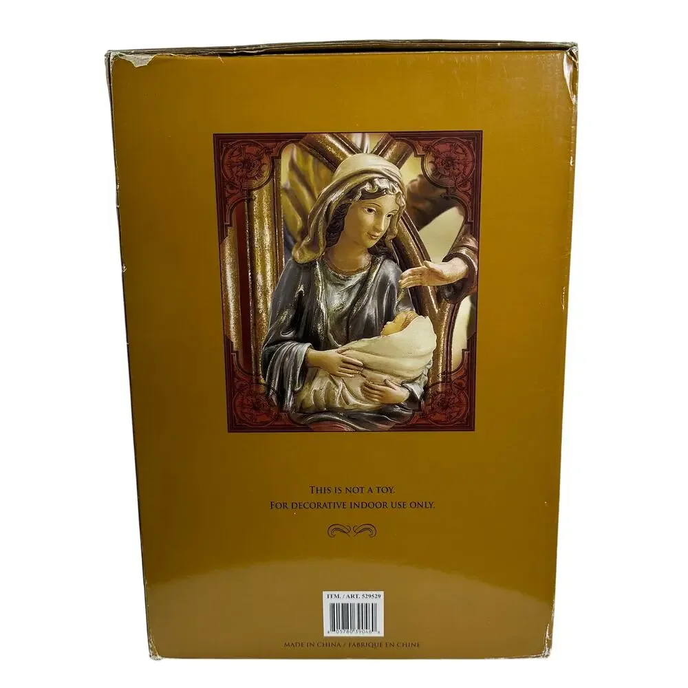 Holy Family Nativity Set Folding Mirror Screen Costco Art #529529
